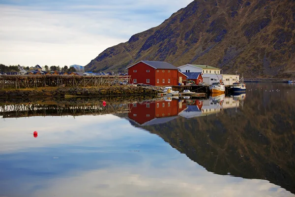 Rorbu norueguês — Fotografia de Stock