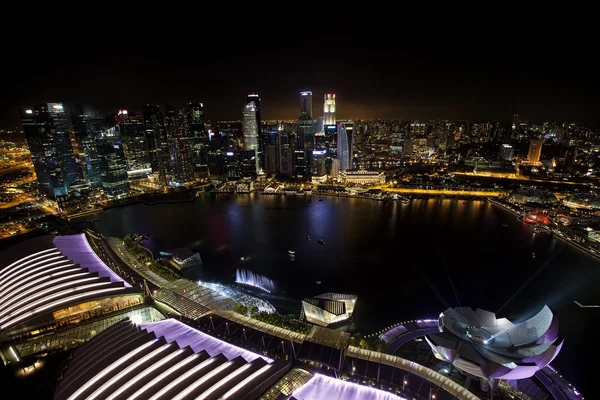 Skyline von Singapore — Stockfoto