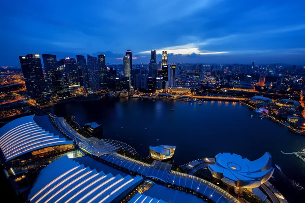 Singapore Skyline — Stockfoto