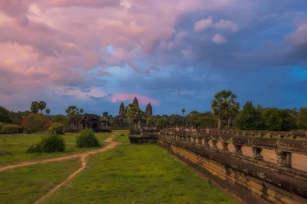 Sunset over Angkor Wat — Stock Photo, Image