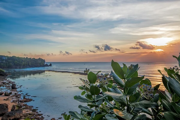 Балійском захід сонця — стокове фото