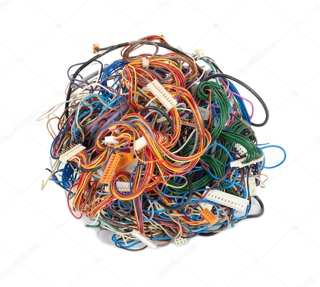 Tangle of wires — Stock Photo © Alexan66 13478097