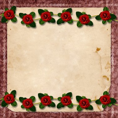 bir fotoğraf ya da kutlama için çerçeve. soyut kağıt backgrou