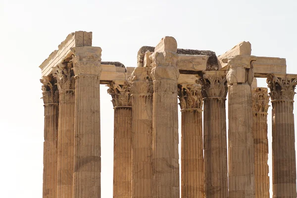 Diova chrámu olympionika v Aténách — Stock fotografie