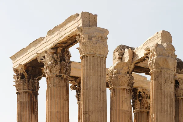 Tempio di Zeus Olimpico ad Atene — Foto Stock