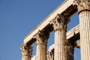 Atina'da olympian zeus Tapınağı