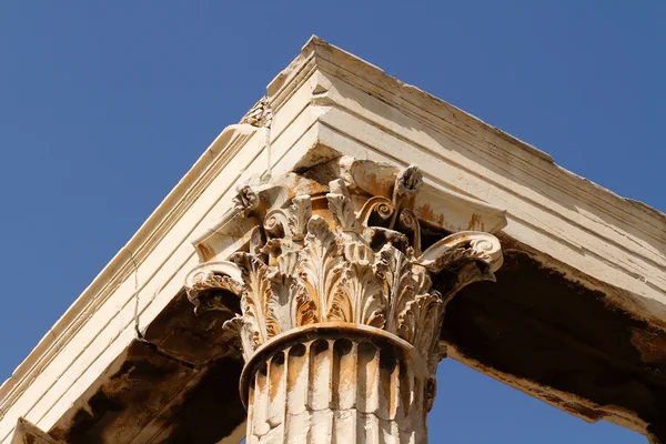 Tempio di Zeus Olimpico ad Atene — Foto Stock