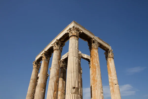 雅典的宙斯神庙参赛选手 — 图库照片