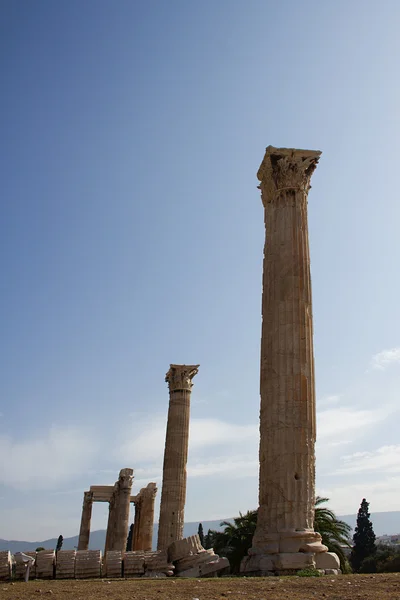 Atina'da olympian zeus Tapınağı — Stok fotoğraf