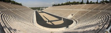 Panathenaic Olympic Stadium in Athens Greece clipart