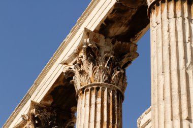 Atina'da olympian zeus Tapınağı
