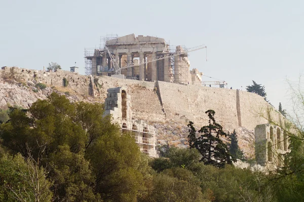 Παρθενώνας Ακρόπολη Αθηνών — Φωτογραφία Αρχείου