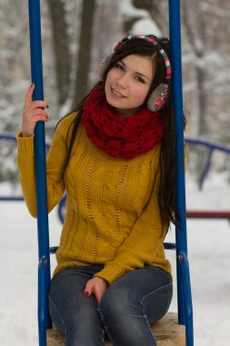 Kış Bahçesi şirin kız