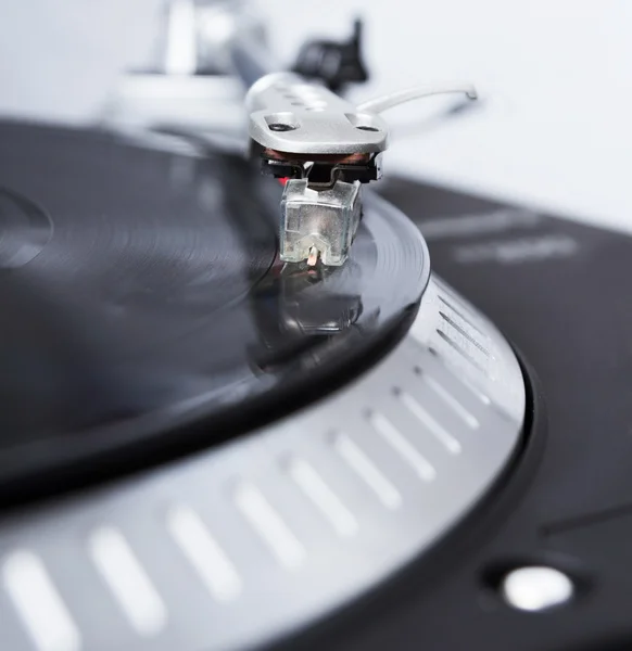 턴테이블 비닐 레코드 음악 재생 — 스톡 사진