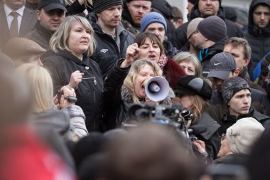 Ukrayna gösteriler