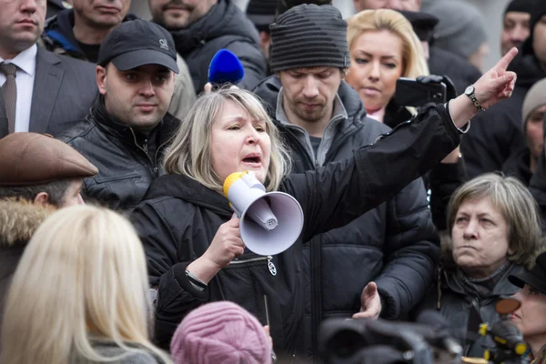 Demonstrace na Ukrajině — Stock fotografie