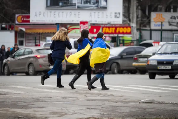 Manifestazioni in Ucraina — Foto Stock