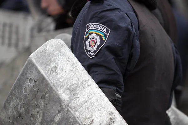 Pořádkové policie na Ukrajině — Stock fotografie