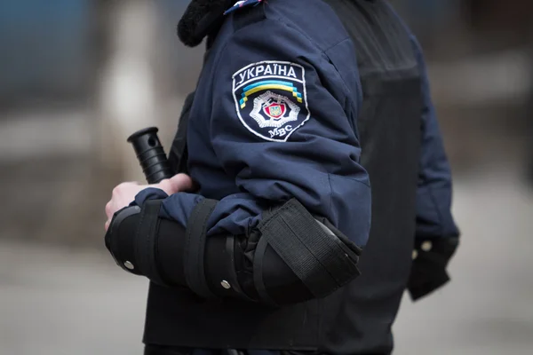 Pořádkové policie na Ukrajině — Stock fotografie