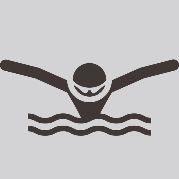 Schwimm-Ikone Vektorgrafiken