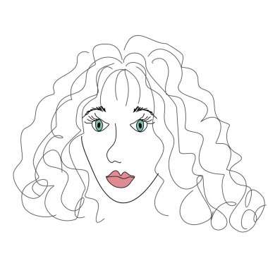 el çekilen resimde güzel kız