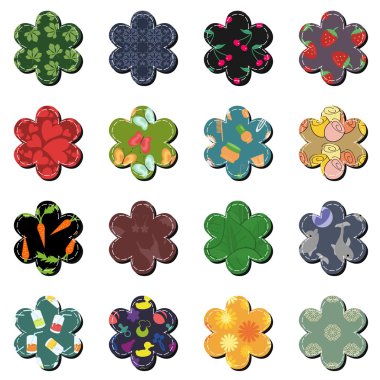 karalama defteri çiçeği beyaz zemin üzerine