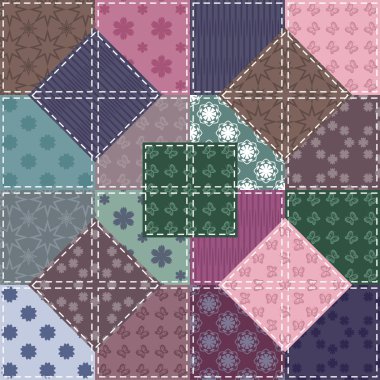 patchwork arka plan