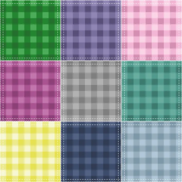 Fond de patchwork — Image vectorielle