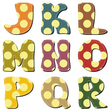 Scrapbook alfabesi
