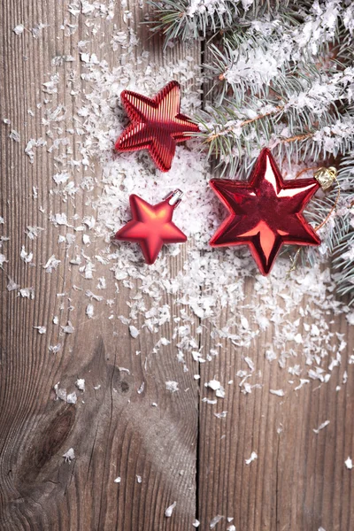 Weihnachten rote Sterne — Stockfoto