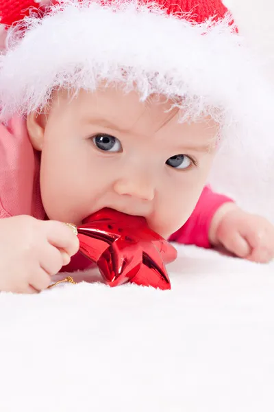 Weihnachtsbaby — Stockfoto