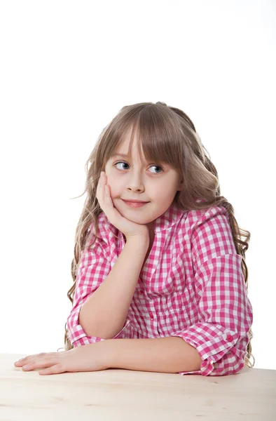 Retrato de chica sonriente — Foto de Stock