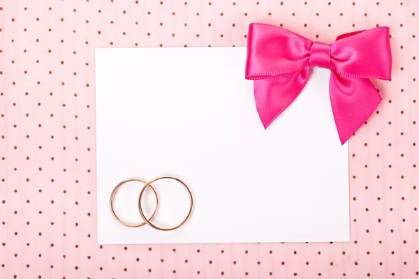 Wedding Invitation card — Stock Photo, Image
