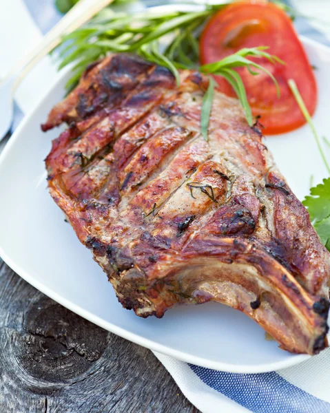 Barbecueën — Stockfoto