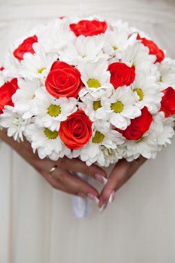 Wedding bouquet clipart