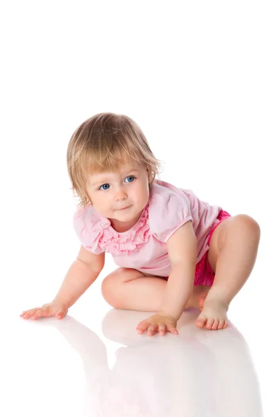 Little baby girl — Stock Photo, Image