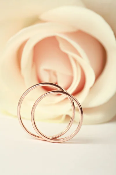 Anillos de boda — Foto de Stock