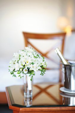 Gelin beyaz Frezya buket