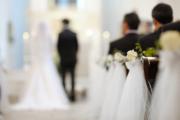 美しい花の結婚式の装飾 — ストック写真