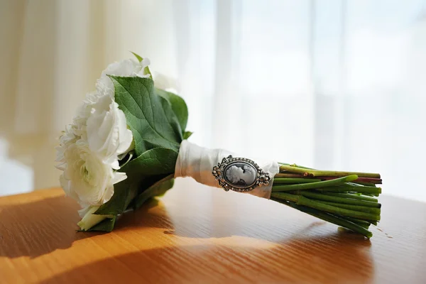 Krásný vintage svatební kytice — Stock fotografie