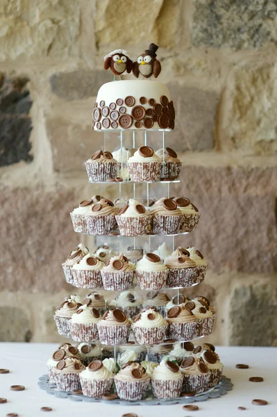 Fancy wedding cake — Stock Photo, Image