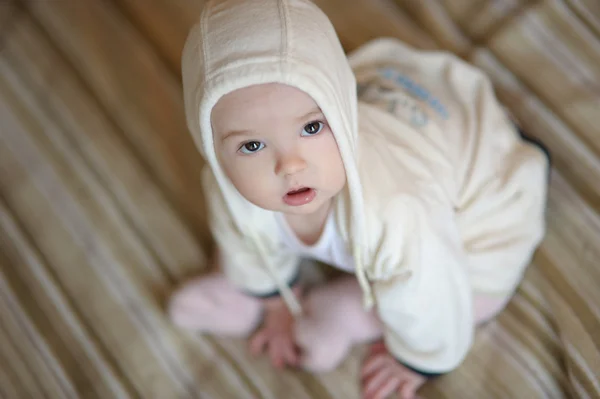 六个月大女婴 — 图库照片
