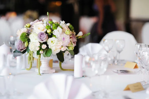 Table set for an event party — Stock Photo, Image