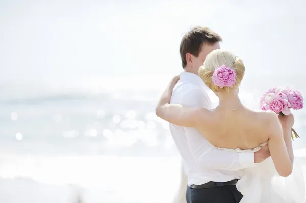 Gelin ve damat deniz