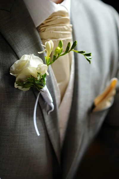 Yaka beyaz Frezya çiçeği — Stok fotoğraf