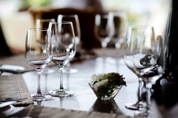 Conjunto de mesa para una fiesta —  Fotos de Stock