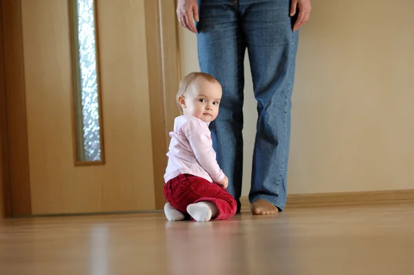 Küçük kız bebek — Stok fotoğraf