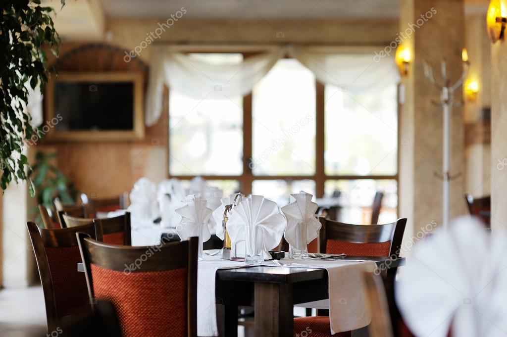 Stylish restaurant interior