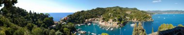 portofino şehir panoraması