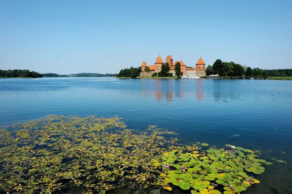 Zamek Litwy Troki — Zdjęcie stockowe